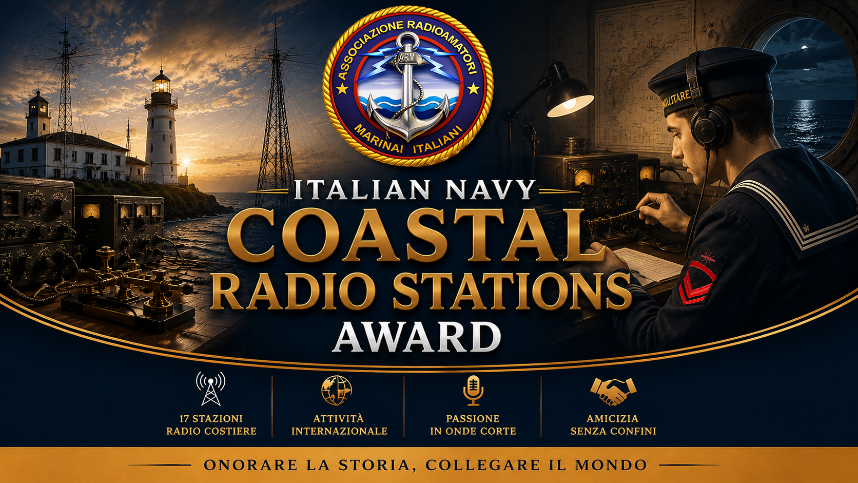 Italian Navy Coastal Radio Stations Award